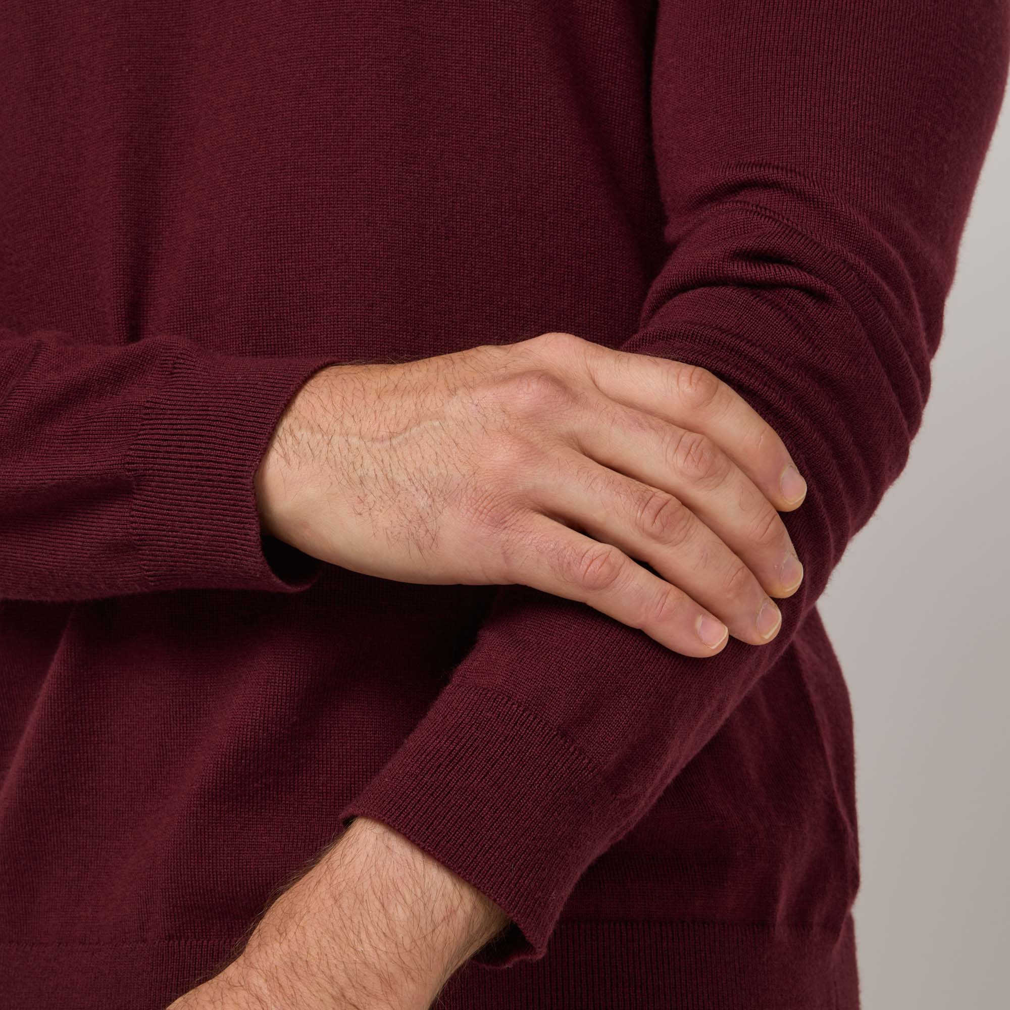 Long Sleeve Polo Sweater
