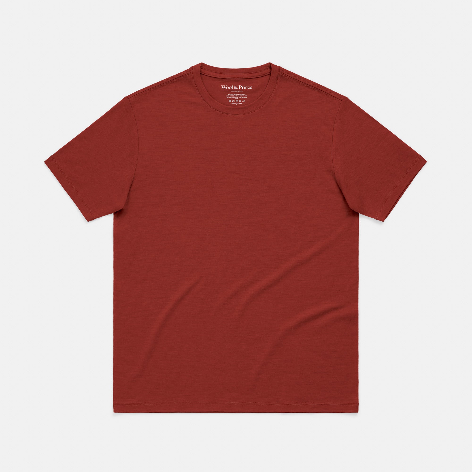 100% Wool Crew Neck Tee