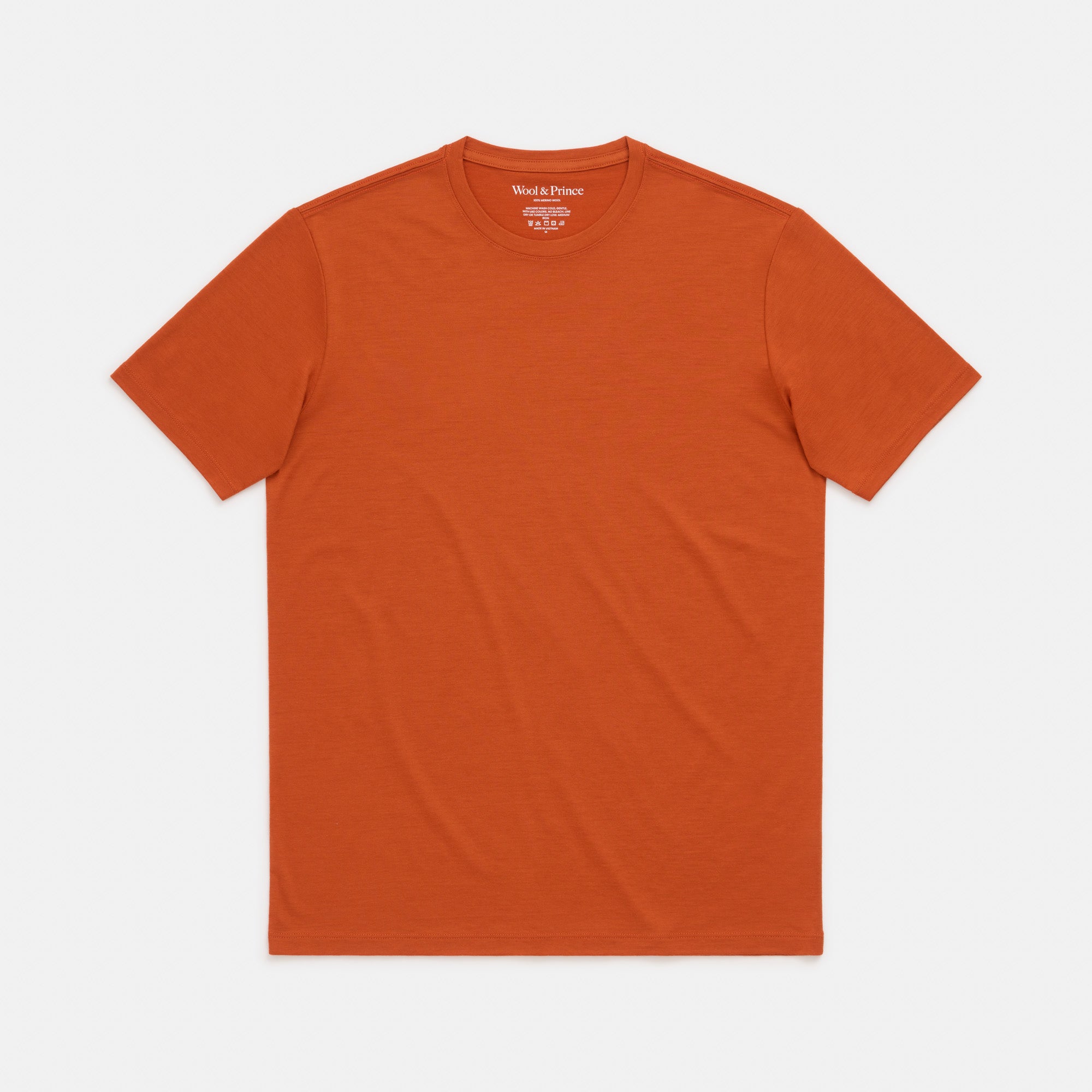 100% Wool Crew Neck Tee