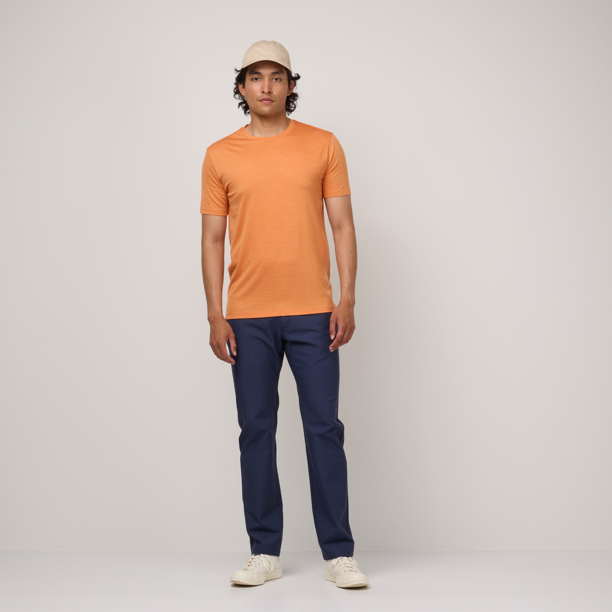 model-spec:Said is 6'2", and wears size M