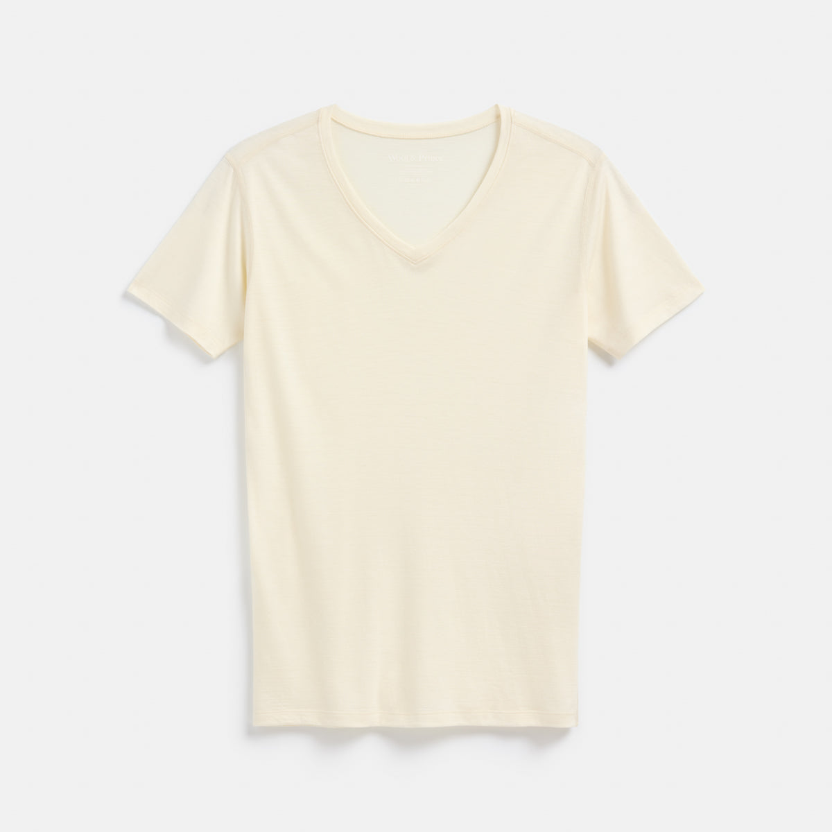 100% Merino Wool V-Neck Undershirt | Natural White – Undershirts 