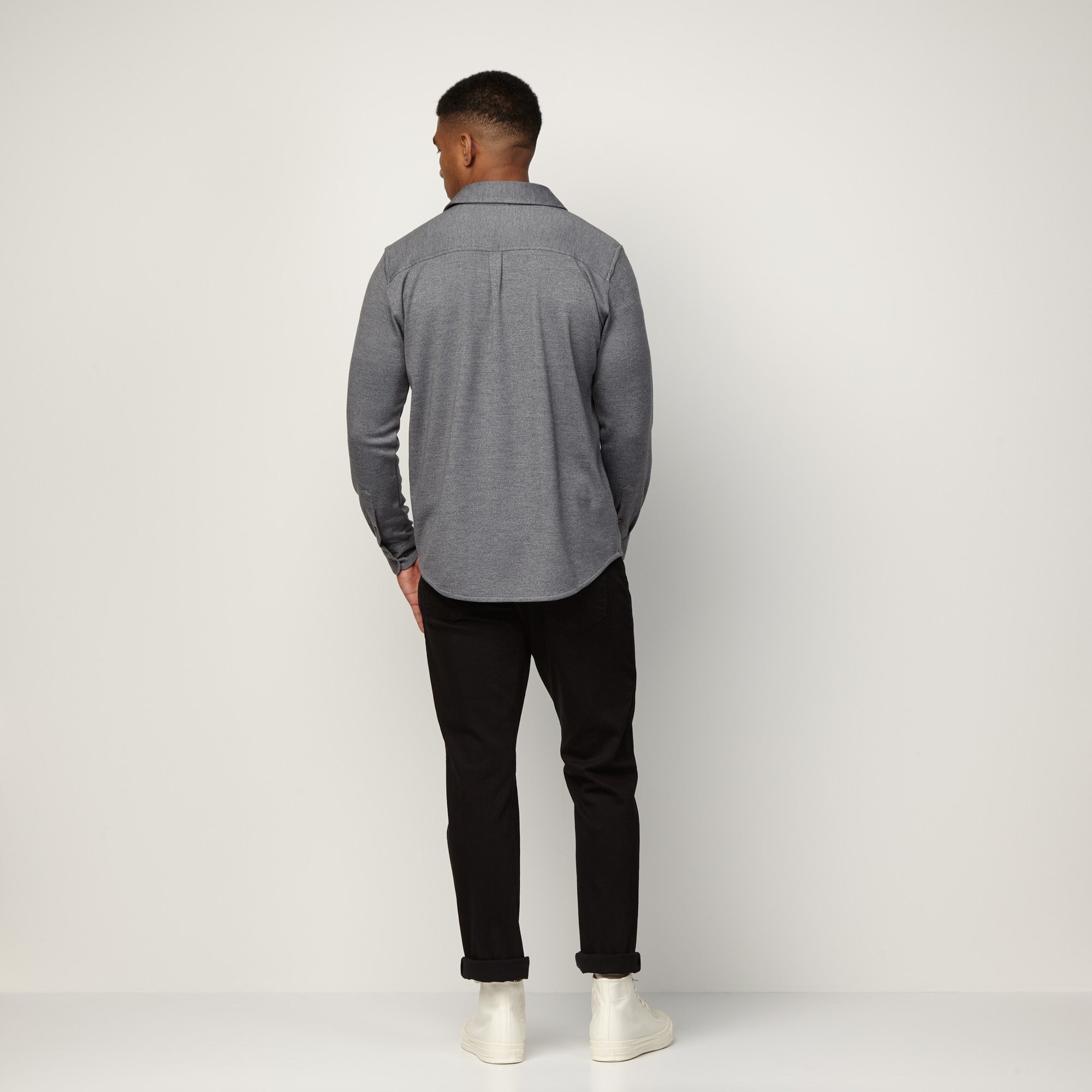 Interlock Button-Down Shirt