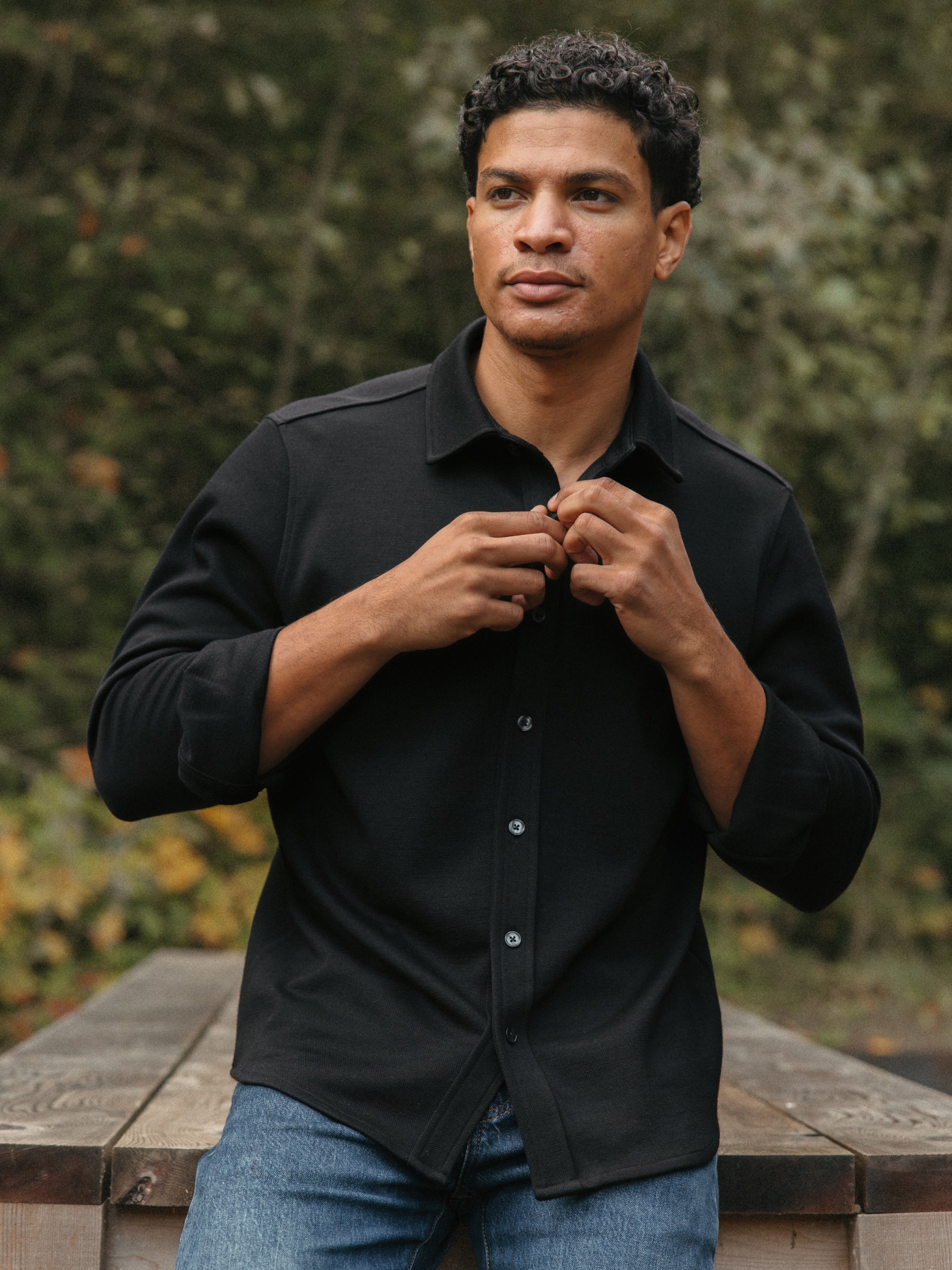 【新品】 DAN Wool Oversized Tee Black Women's Off Black Oversized High Mock T-Shirt – Golden Aesthetics