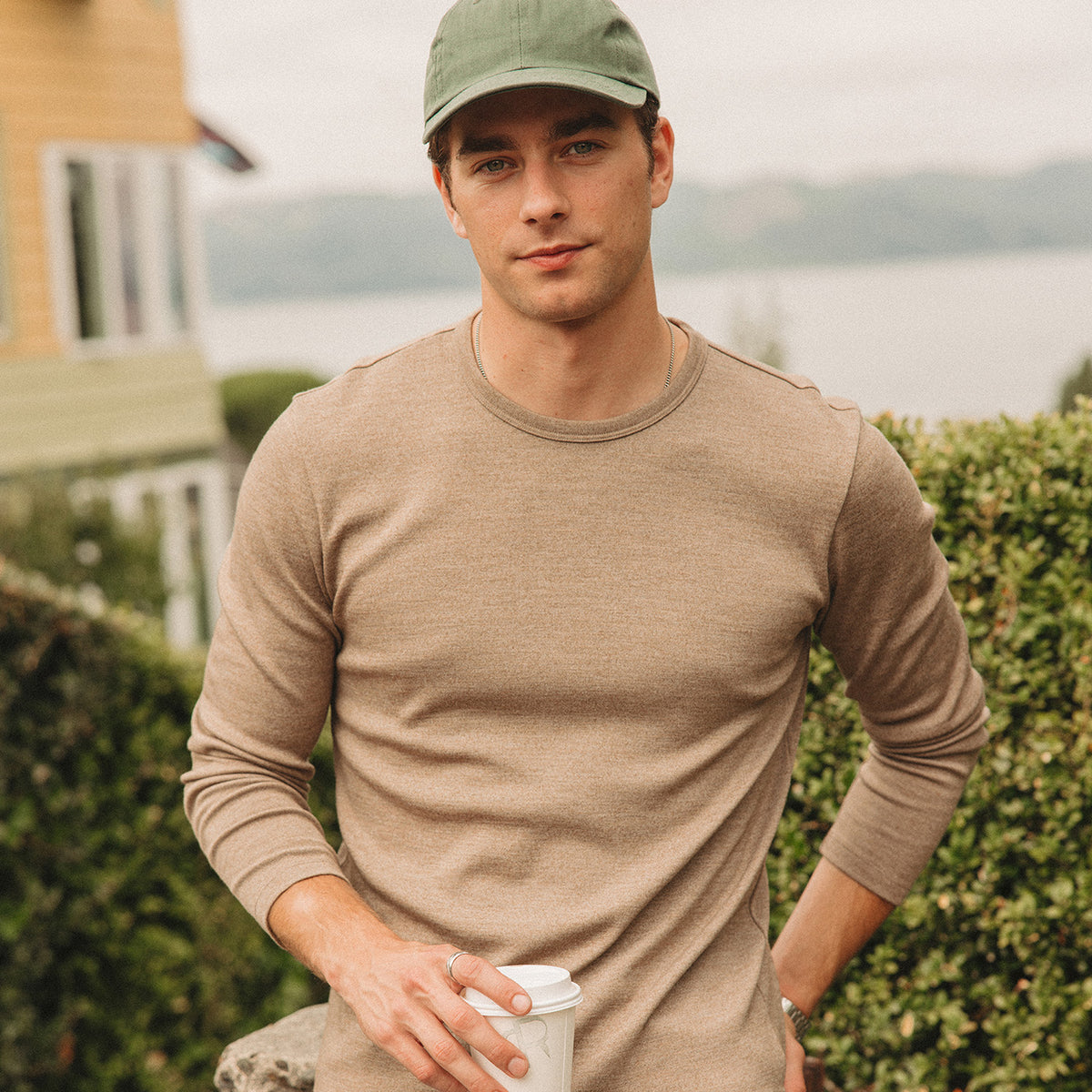 model-spec:Tristen is 6'2", and wears size M