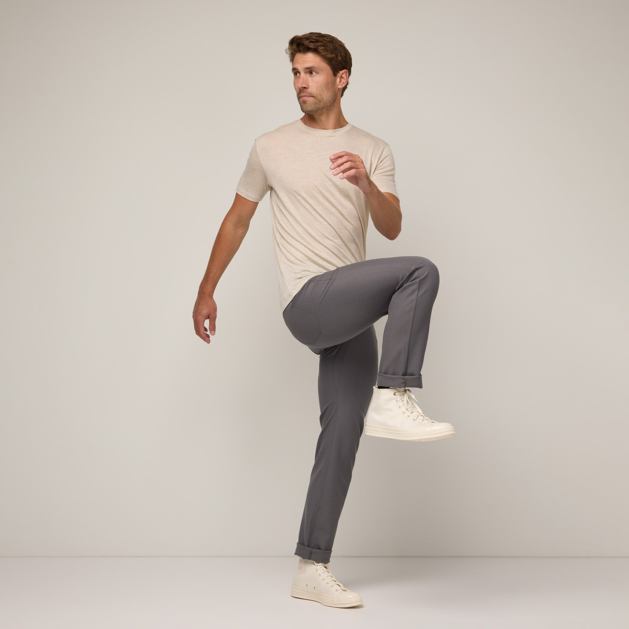 Stretch Canvas 5-Pocket Pant