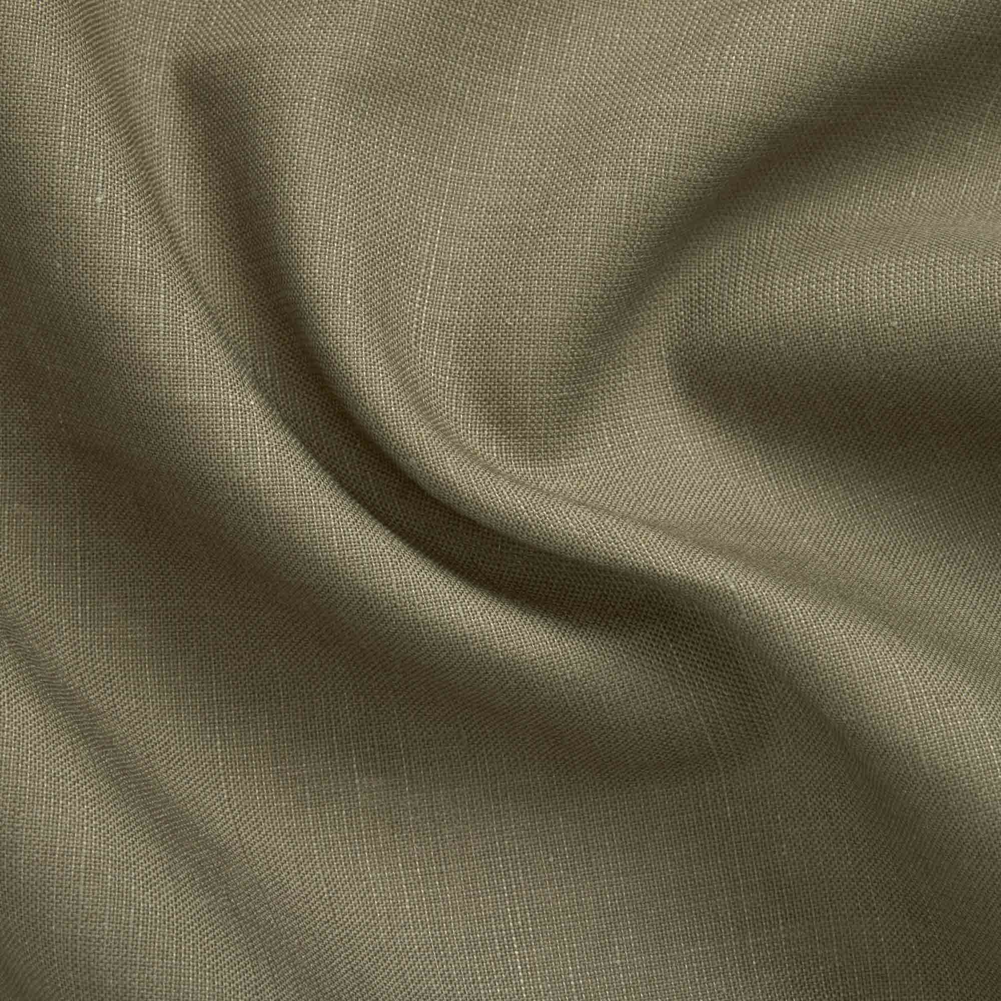 Wool Linen Button-Down Shirt