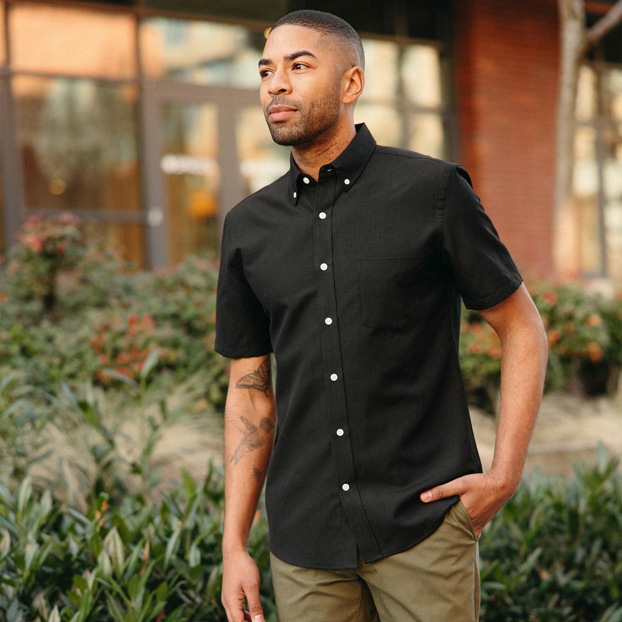 image-on-hover,model-spec:Anthony is 6'3" and wears size M Slim