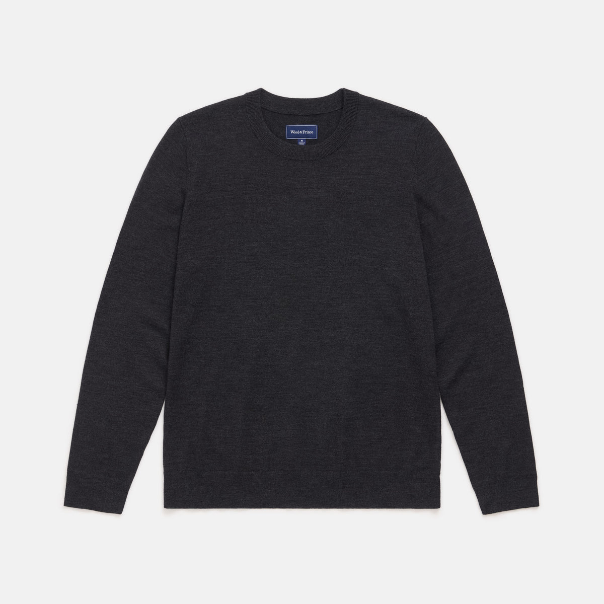 Merino Wool Interlock Sweatshirt | Dark Charcoal Heather – Sweaters ...