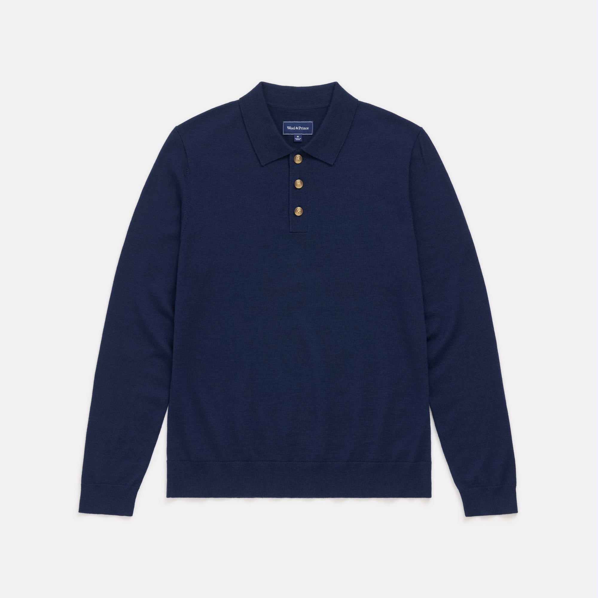 Long Sleeve Polo Sweater
