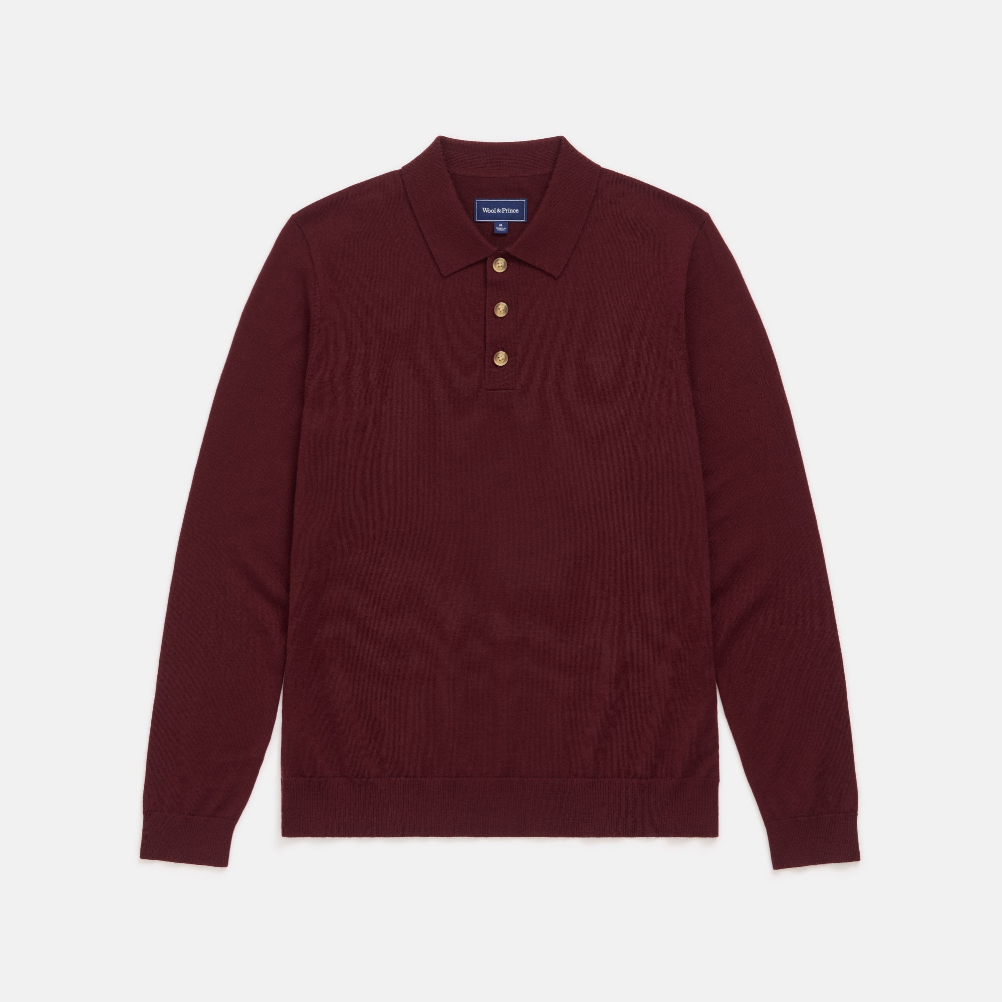 Long Sleeve Polo Sweater