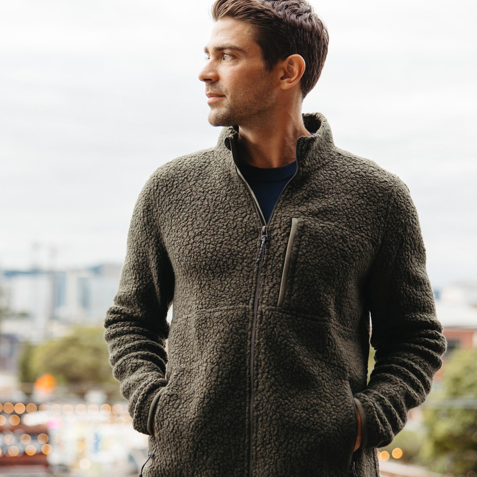 Merino wool online jacket