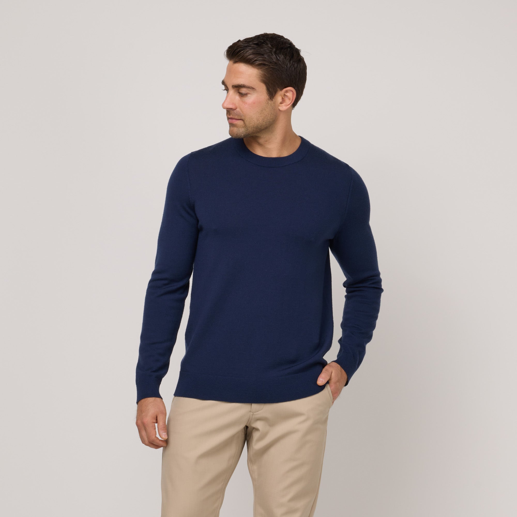 値下げ可能　ennoy MERINO WOOL SWEATER (NAVY) L ENNOY MERINO WOOL SWEATER NAVY XL - メルカリ
