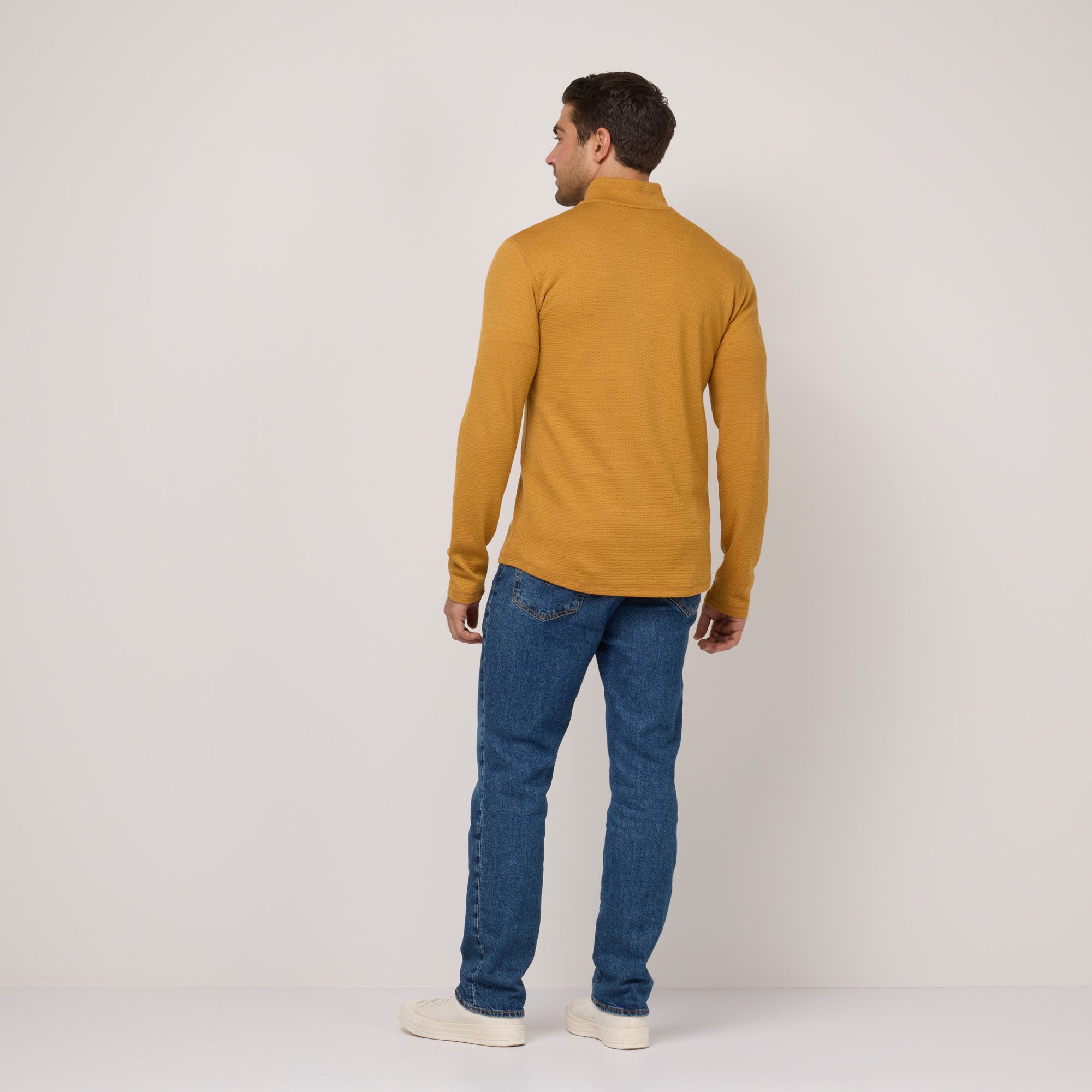 Honeycomb Waffle Quarter-Zip