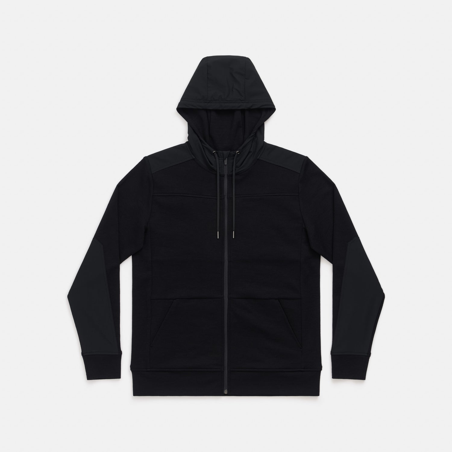 Merino Wool Ponte Travel Hoodie | Wool&Prince