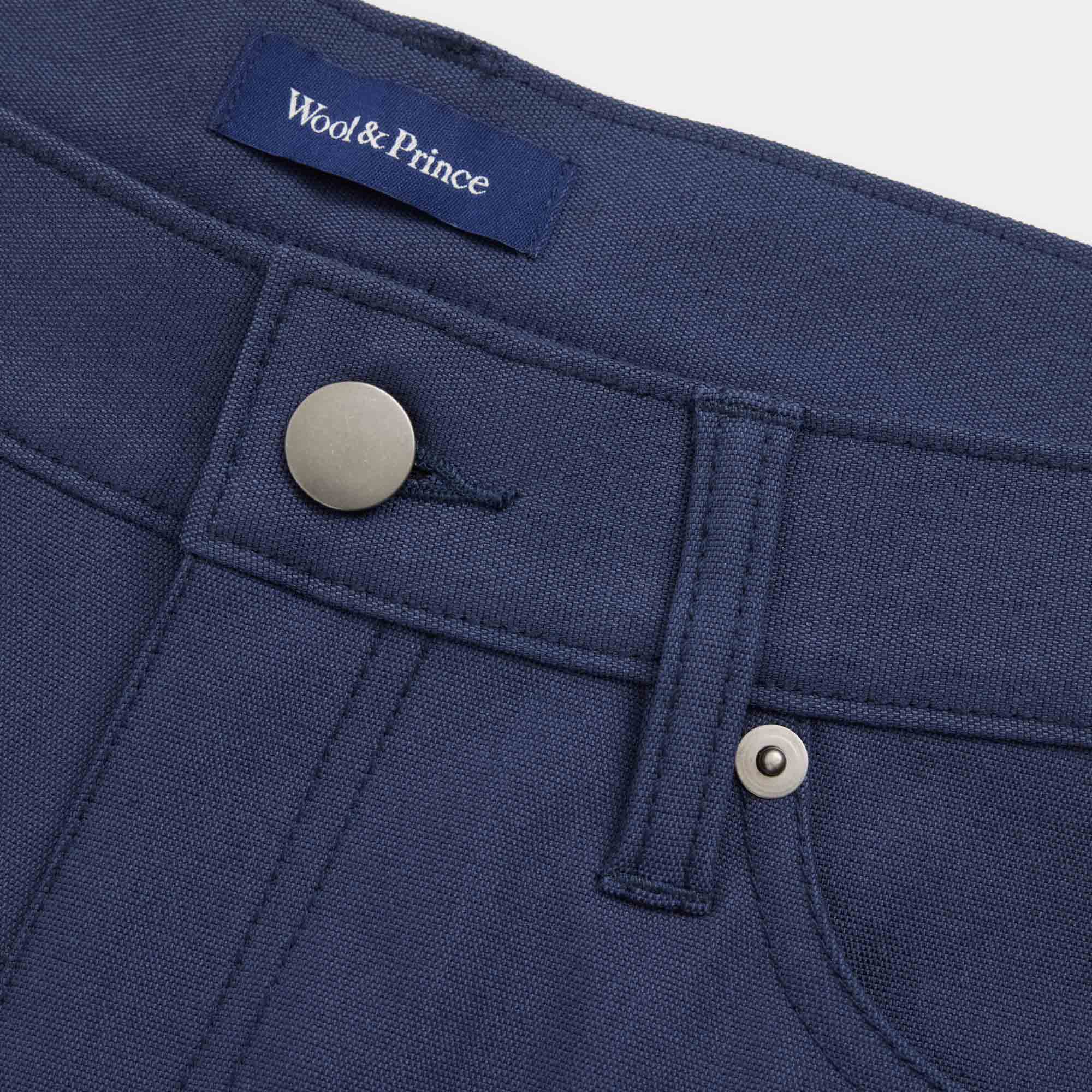 Stretch Canvas 5-Pocket Pant