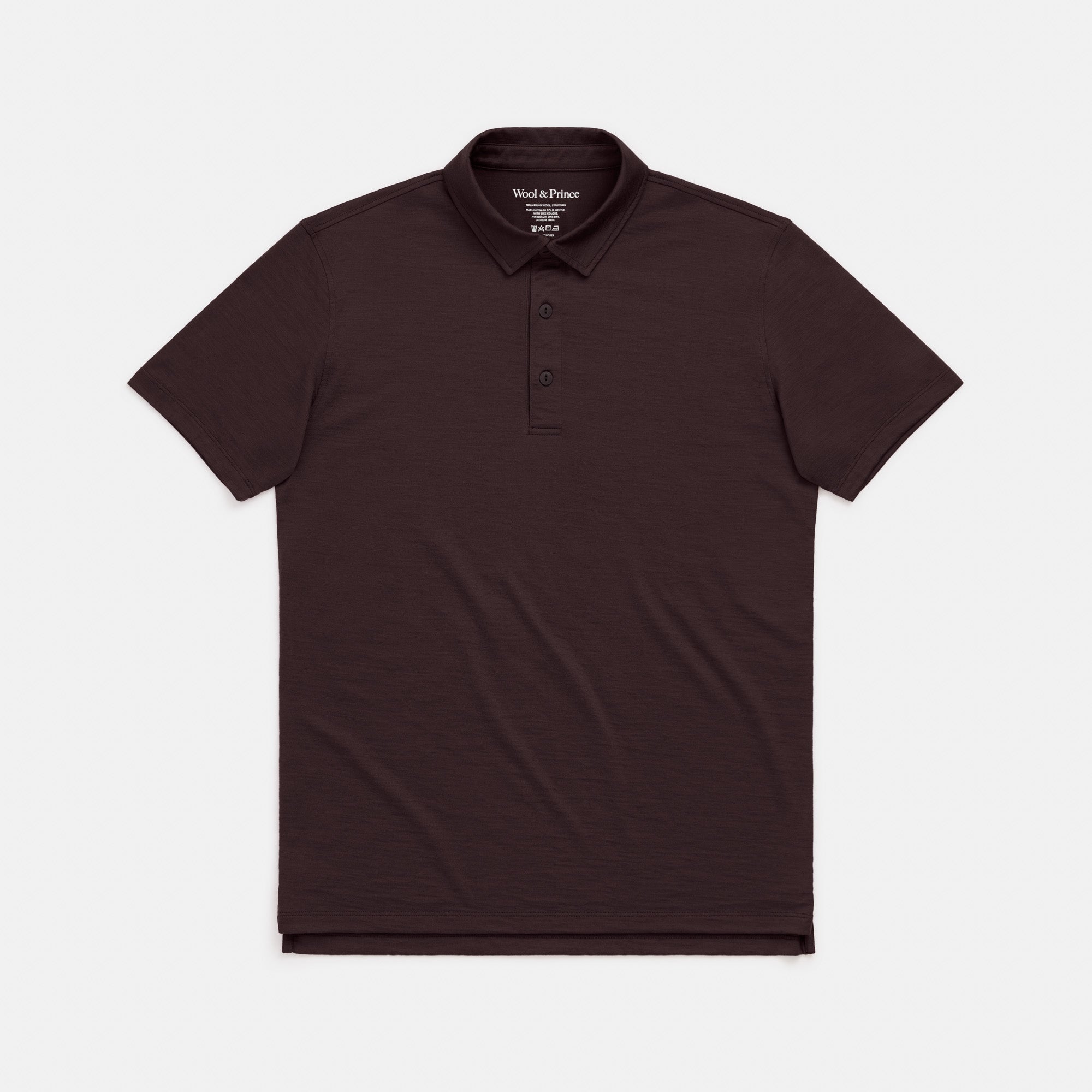 Signature Merino Wool Polo | Espresso – Polo Shirts | Wool&Prince Signature Merino Wool Polo | Espresso – Polo Shirts | Wool&Prince