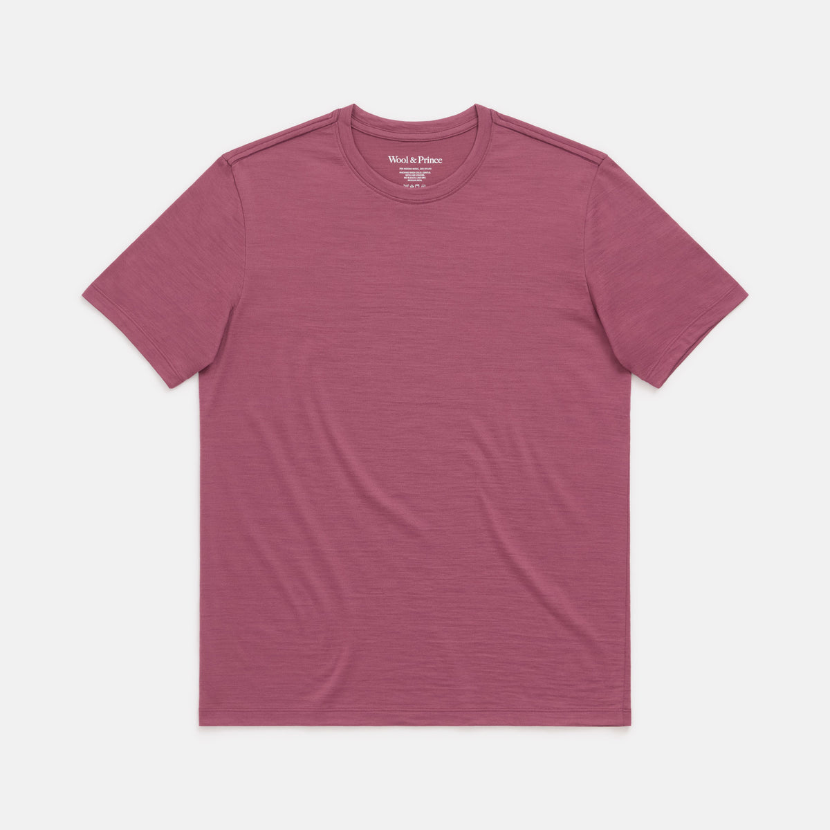 Wool Crew Neck T-Shirt