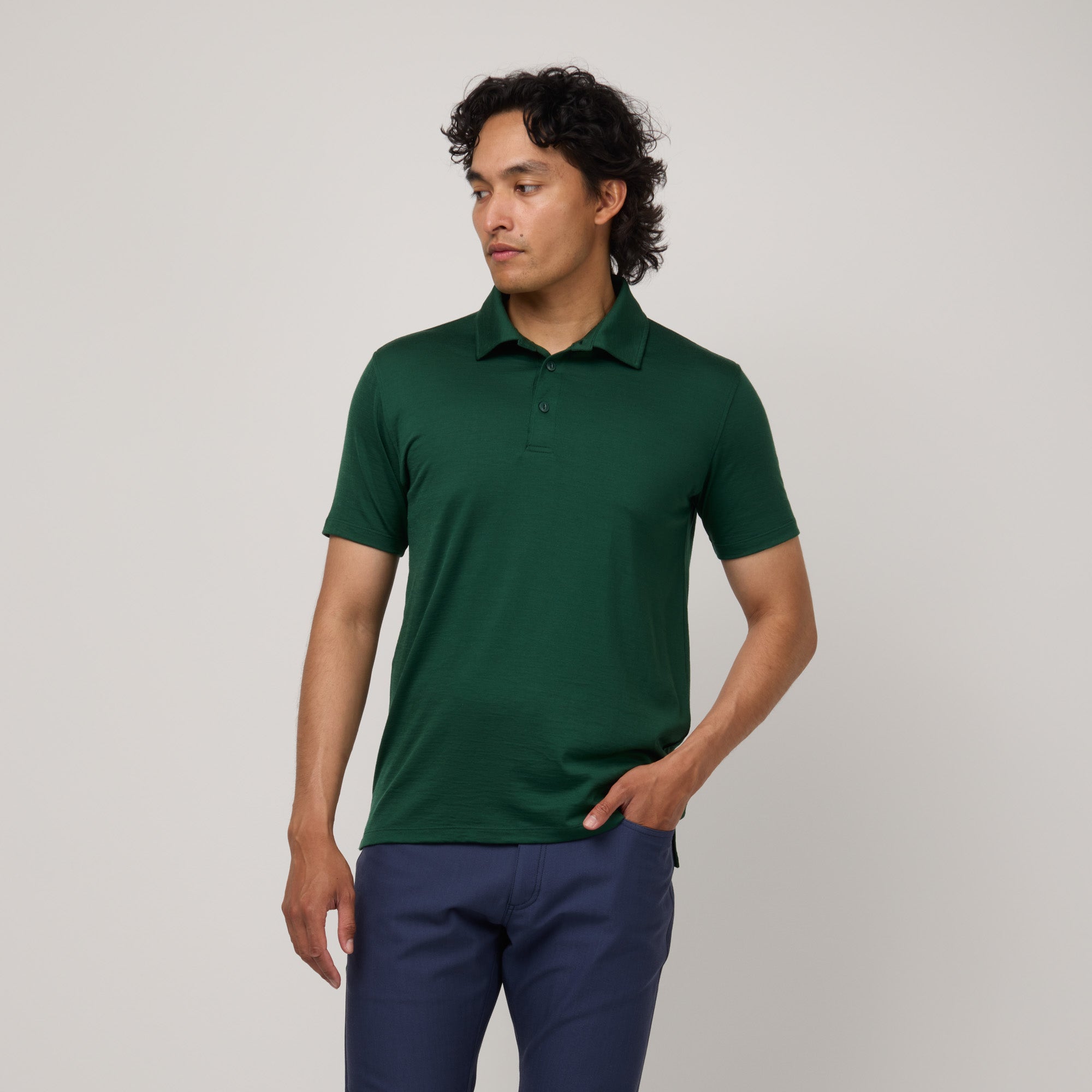 model-spec:Said is 6'2", and wears size M