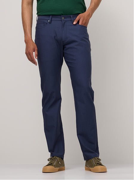 パンツ PHIGVEL CANVAS 5POCKET TROUSERS navy Merino Wool Stretch Canvas 5-Pocket Pant | Black – Five Pocket