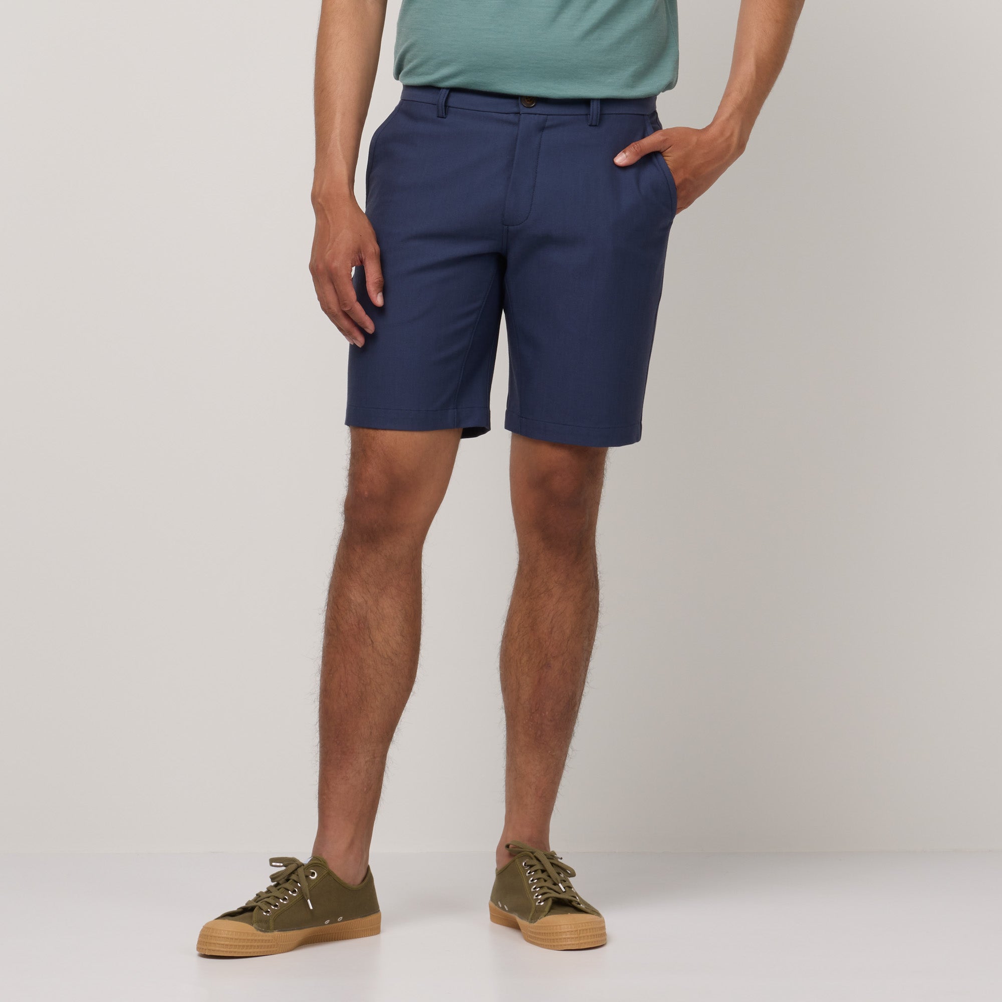 Stretch Canvas Shorts