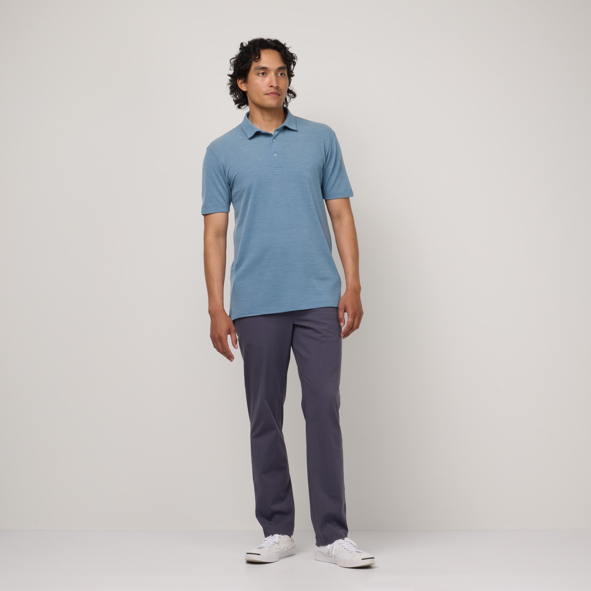 model-spec:Said is 6'2", and wears size M