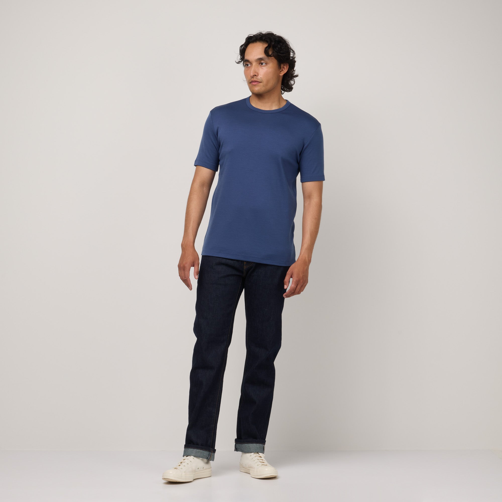 model-spec:Said is 6'2", and wears size M