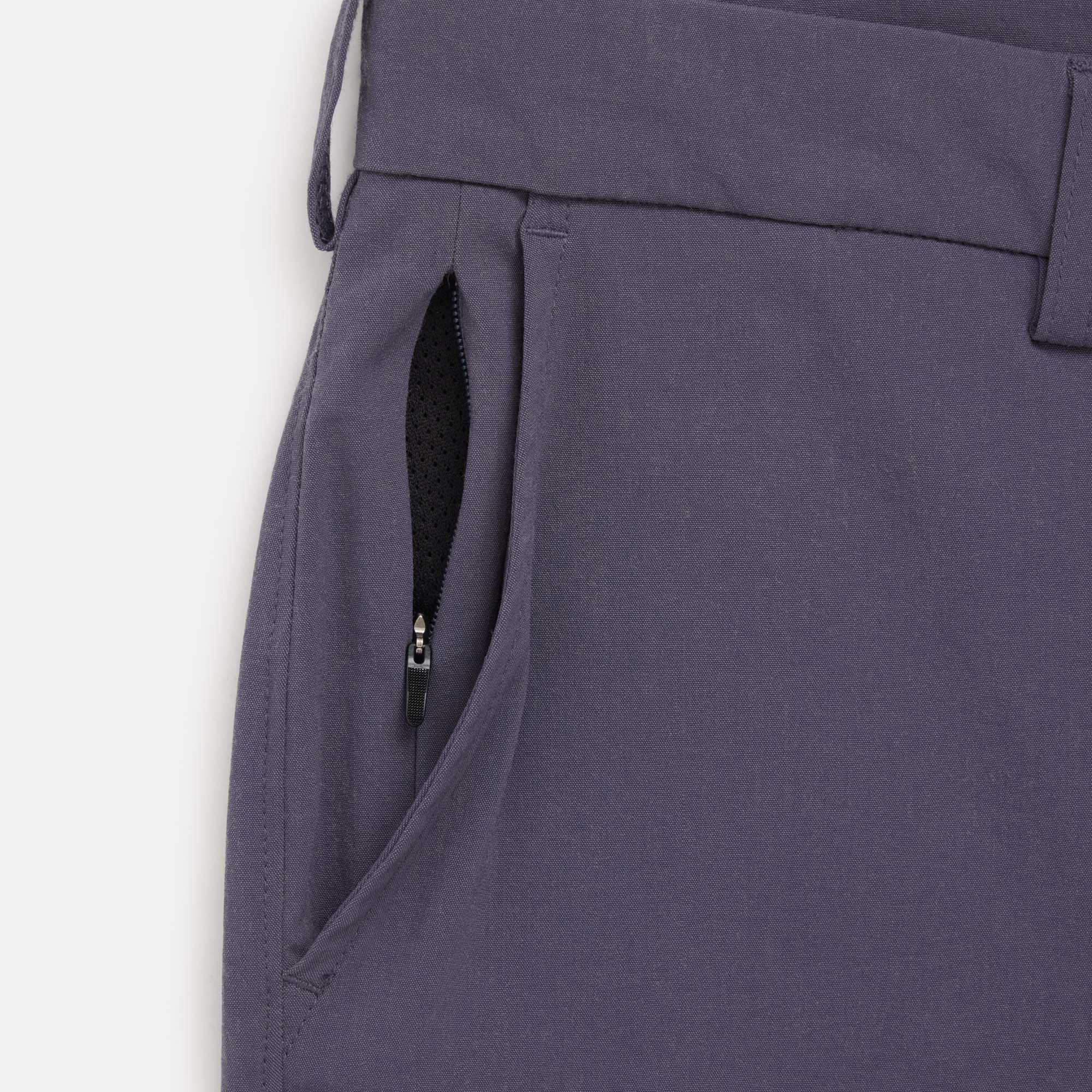 パンツ MonamoINCOTEX grey 1pleats wool pants Mantoni Gray shades & Navy Wool Single-pleat Trousers - Moda Italy