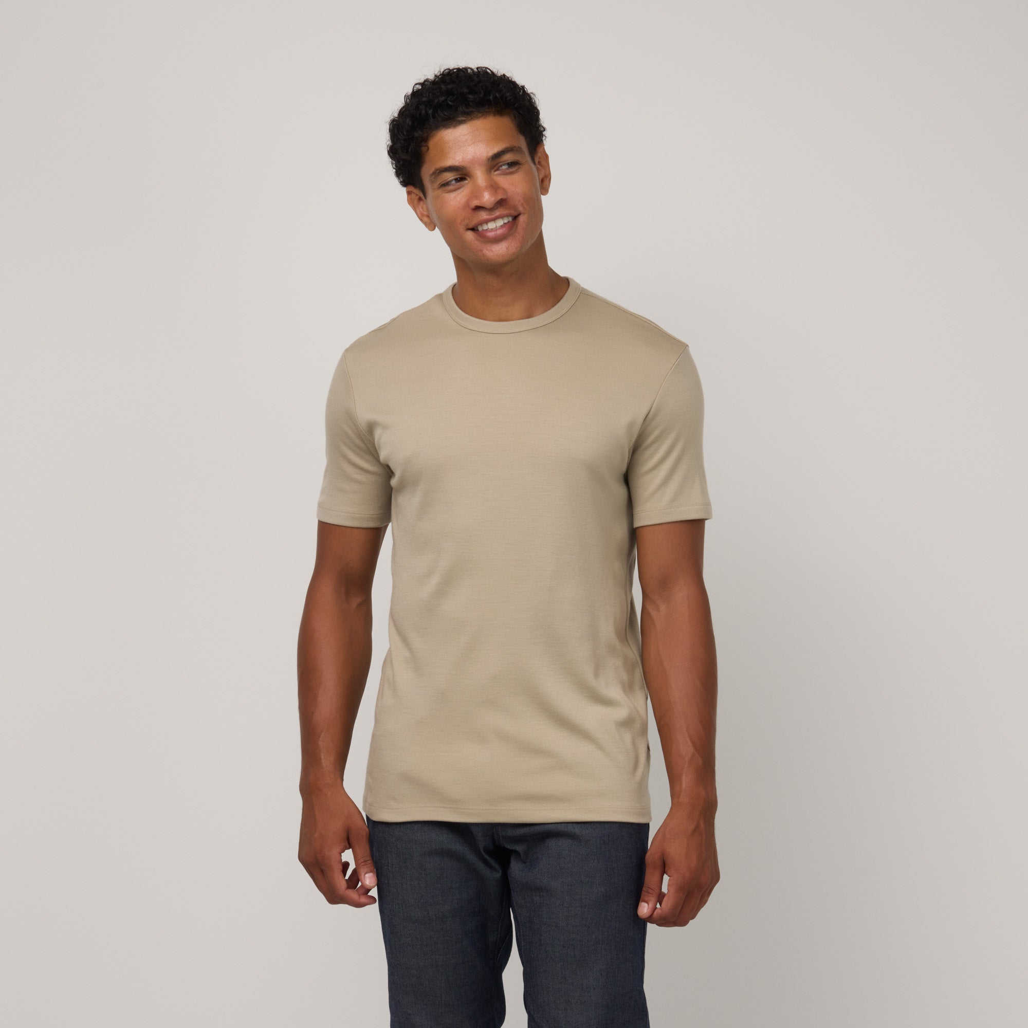 Interlock Crew Neck Tee