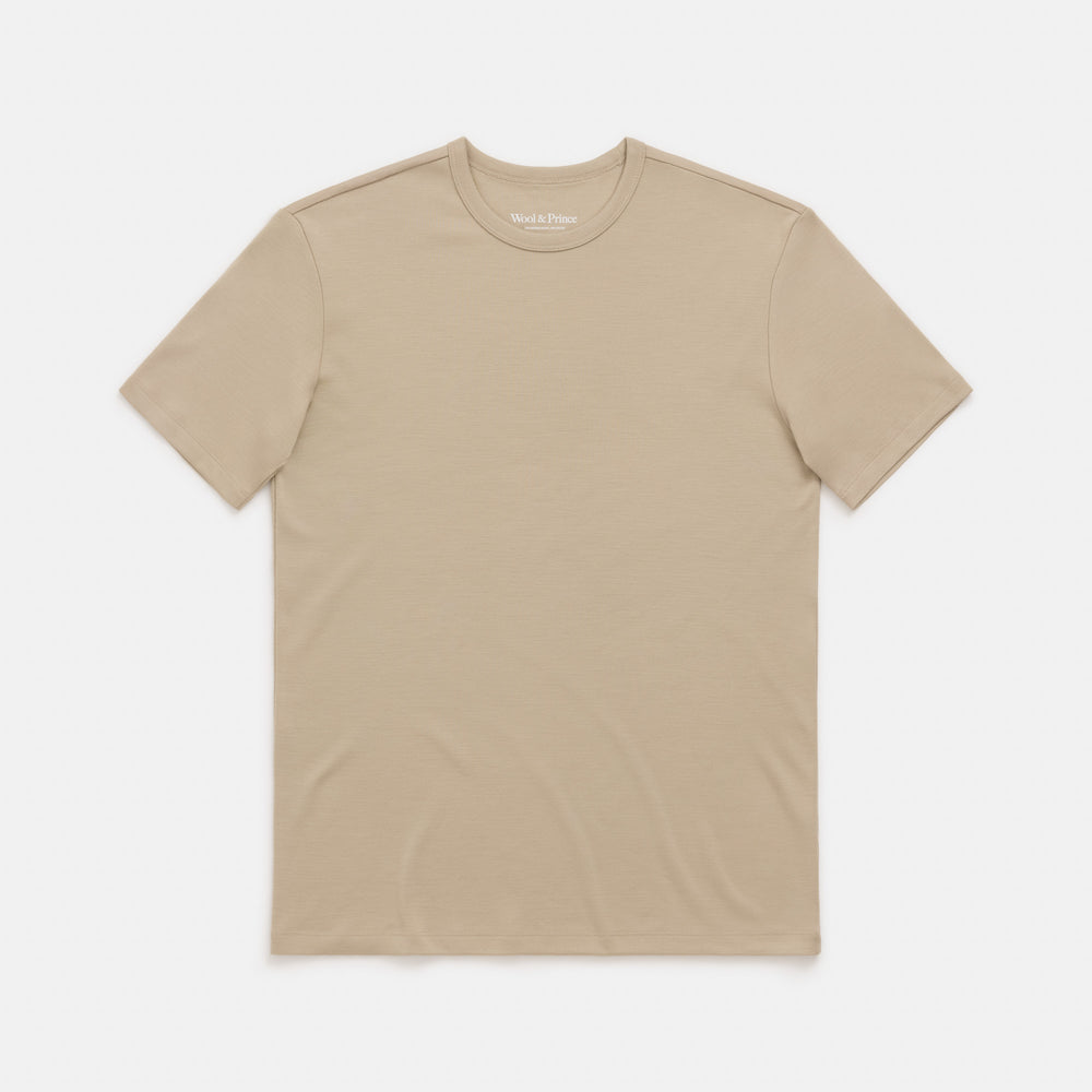 Wool&Prince Interlock Crew Neck Tee