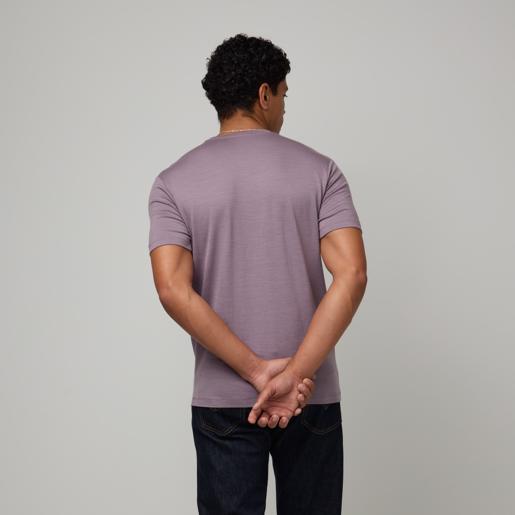 100% Wool Crew Neck Tee