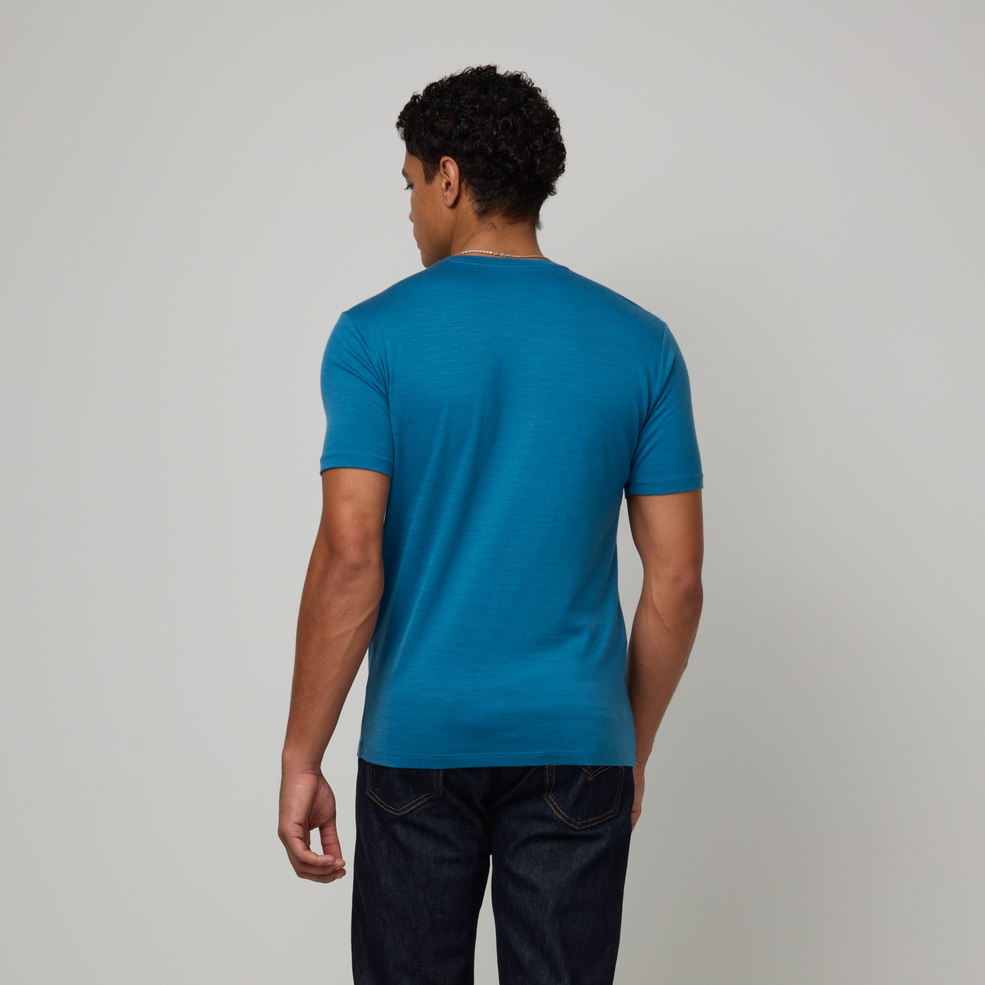 100% Wool Crew Neck Tee