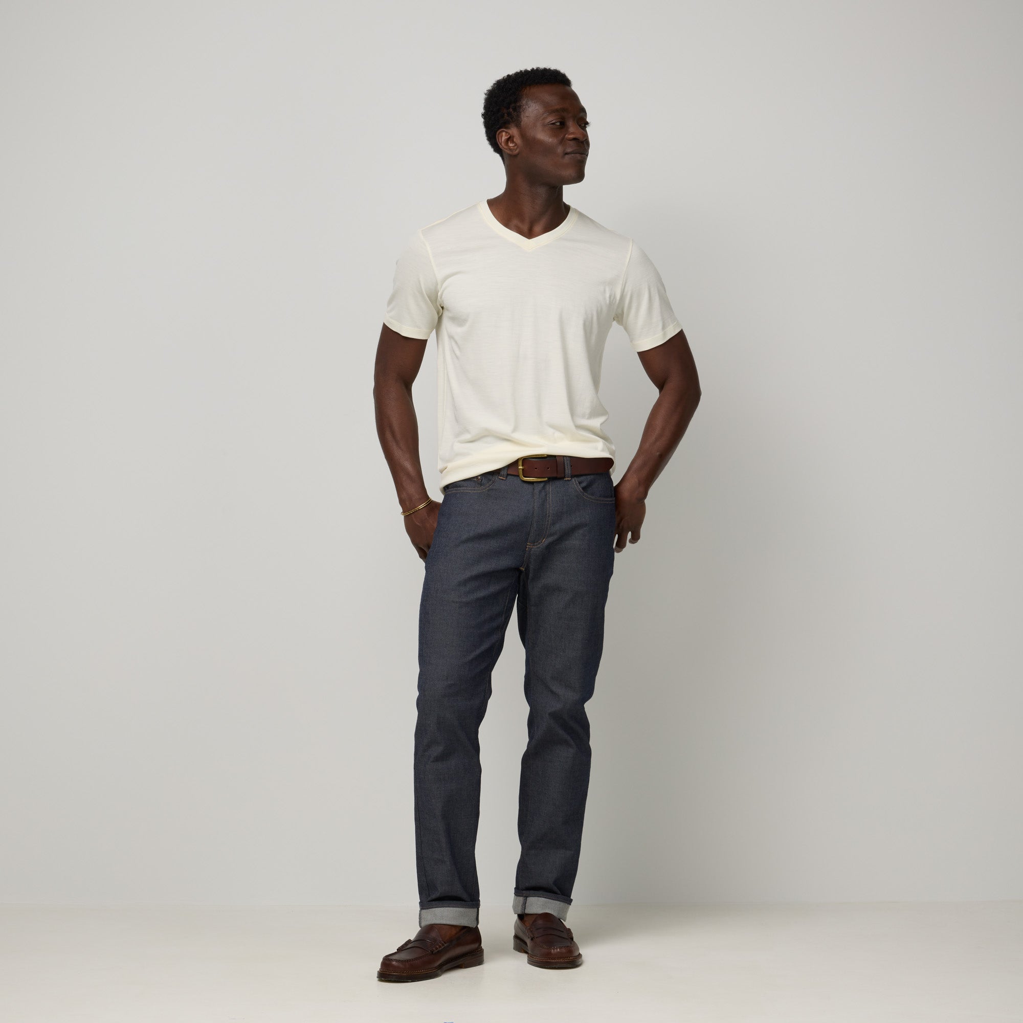 Signature V-Neck Tee