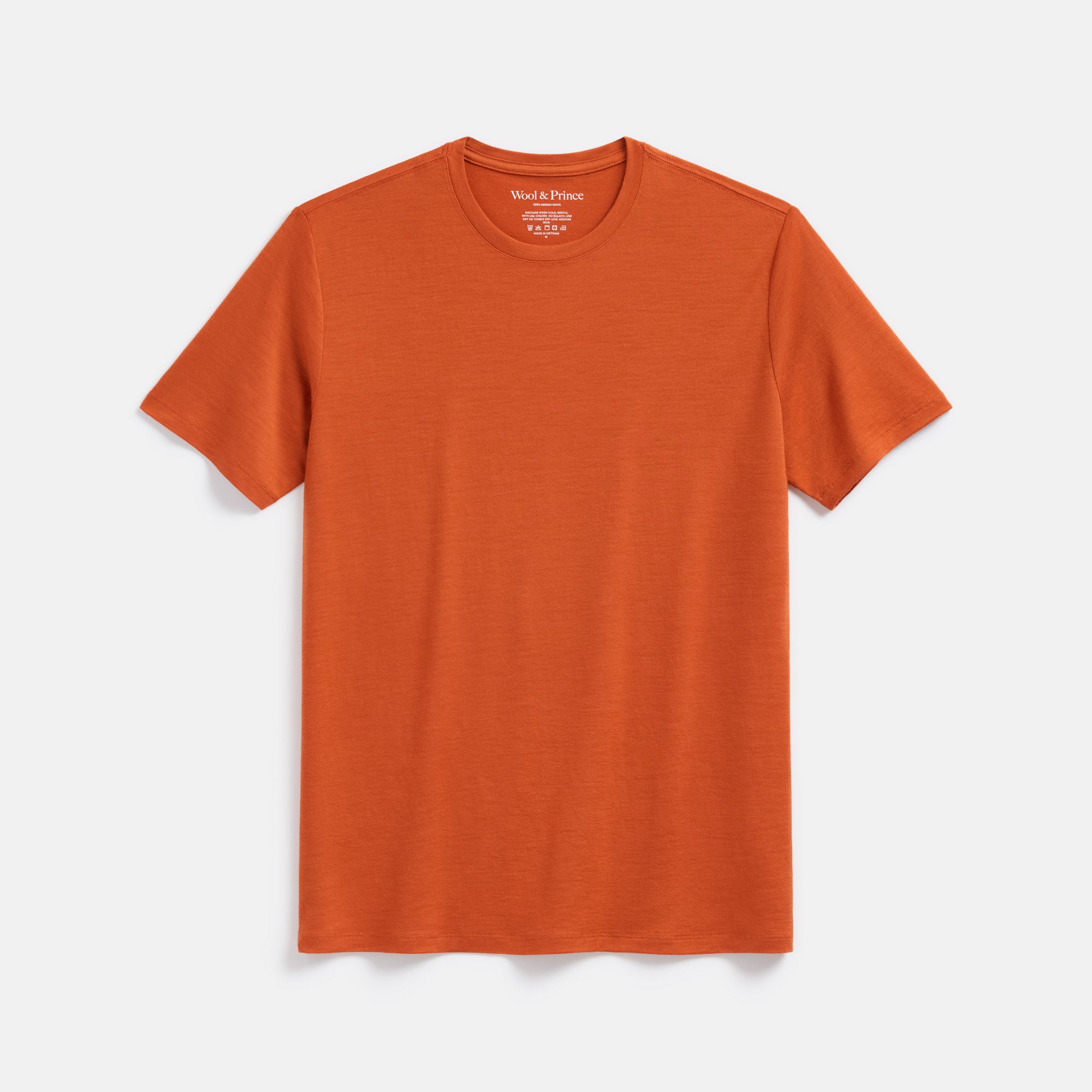 100% Wool Crew Neck Tee