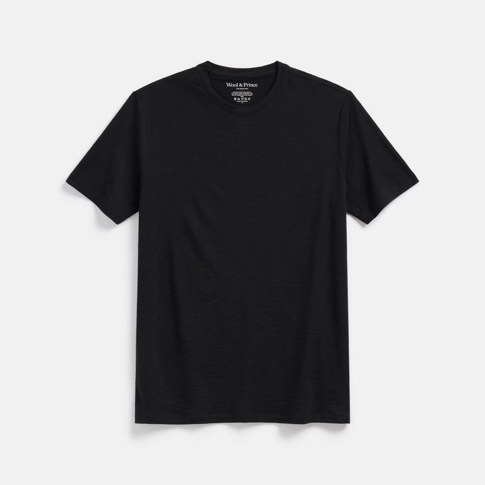 Wool&Prince 100% Wool Crew Neck Tee