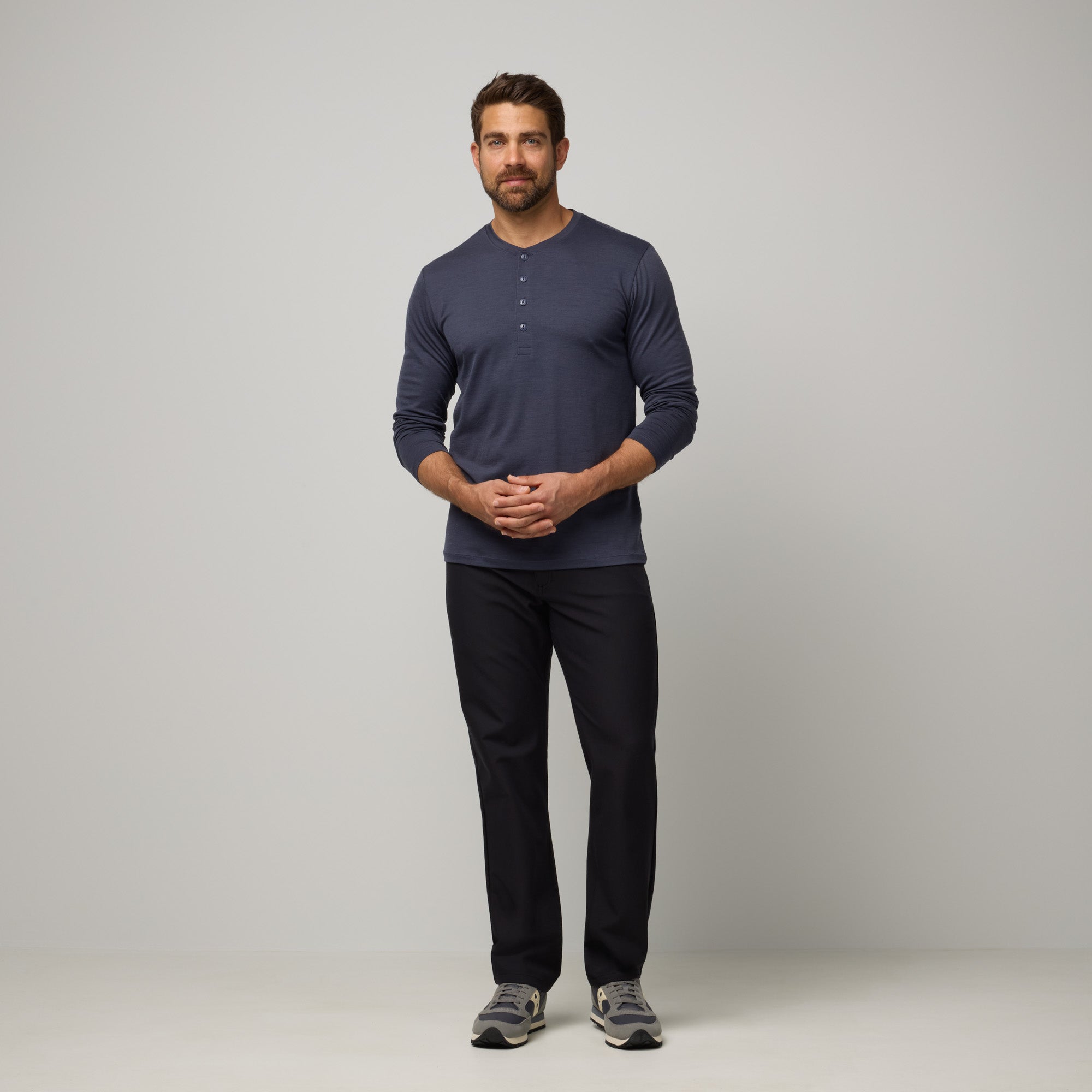 Signature Long Sleeve Henley