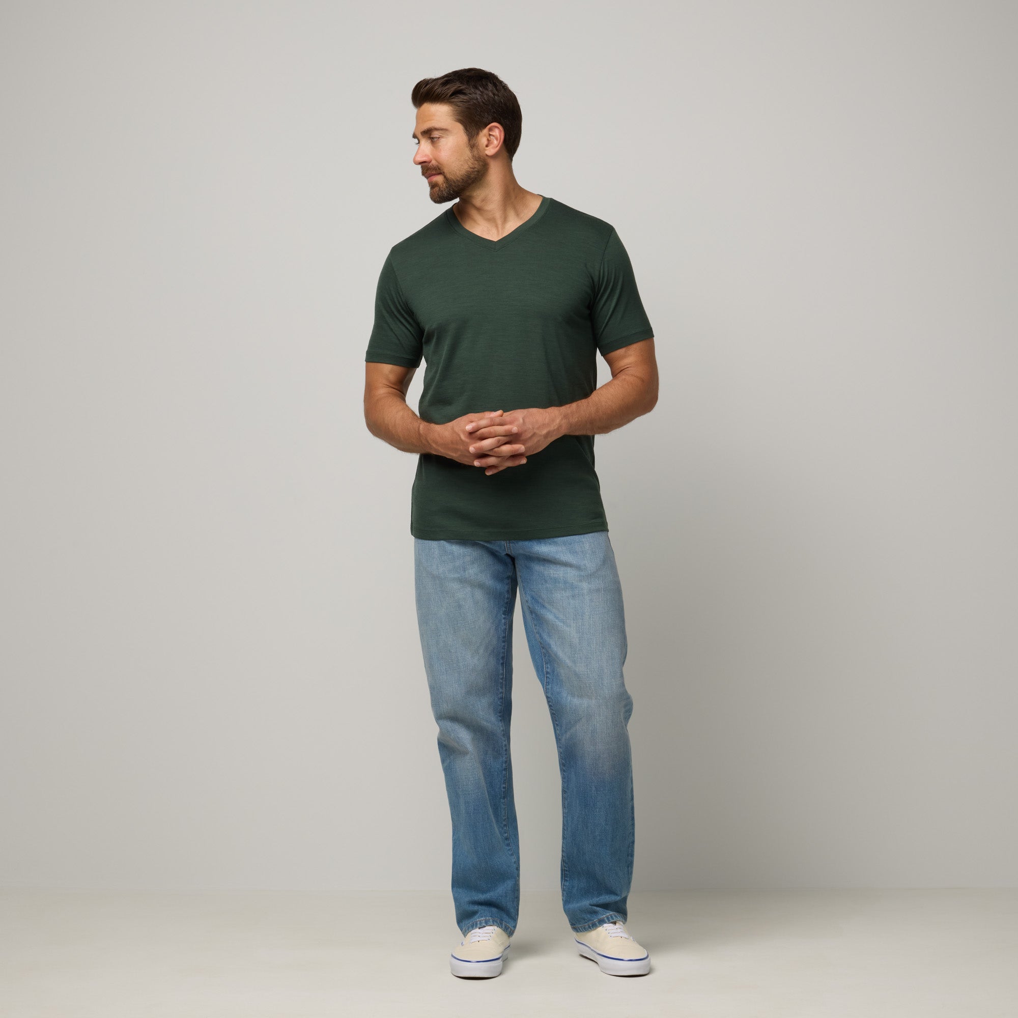 Signature V-Neck Tee