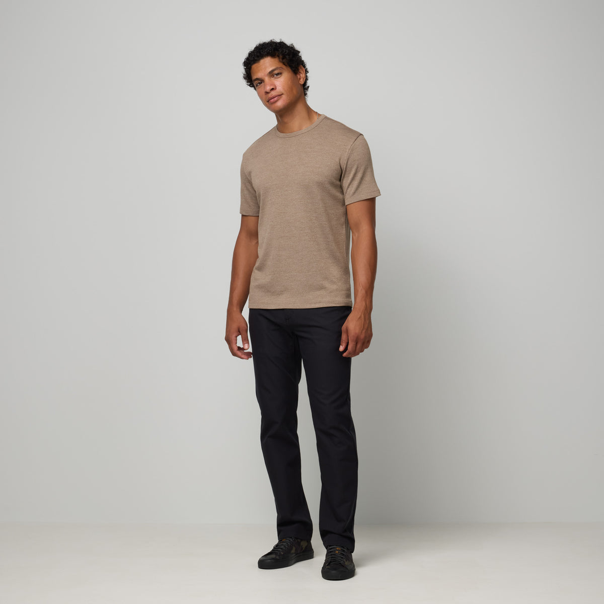 Interlock Crew Neck Tee
