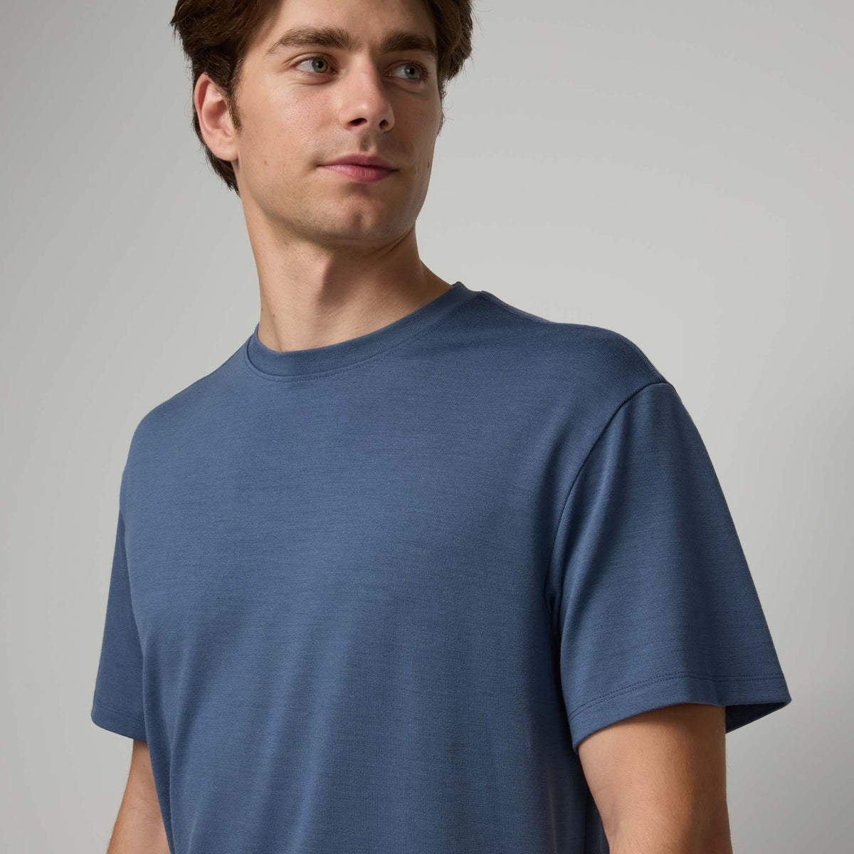 Heavyweight Boxy Crew Neck Tee