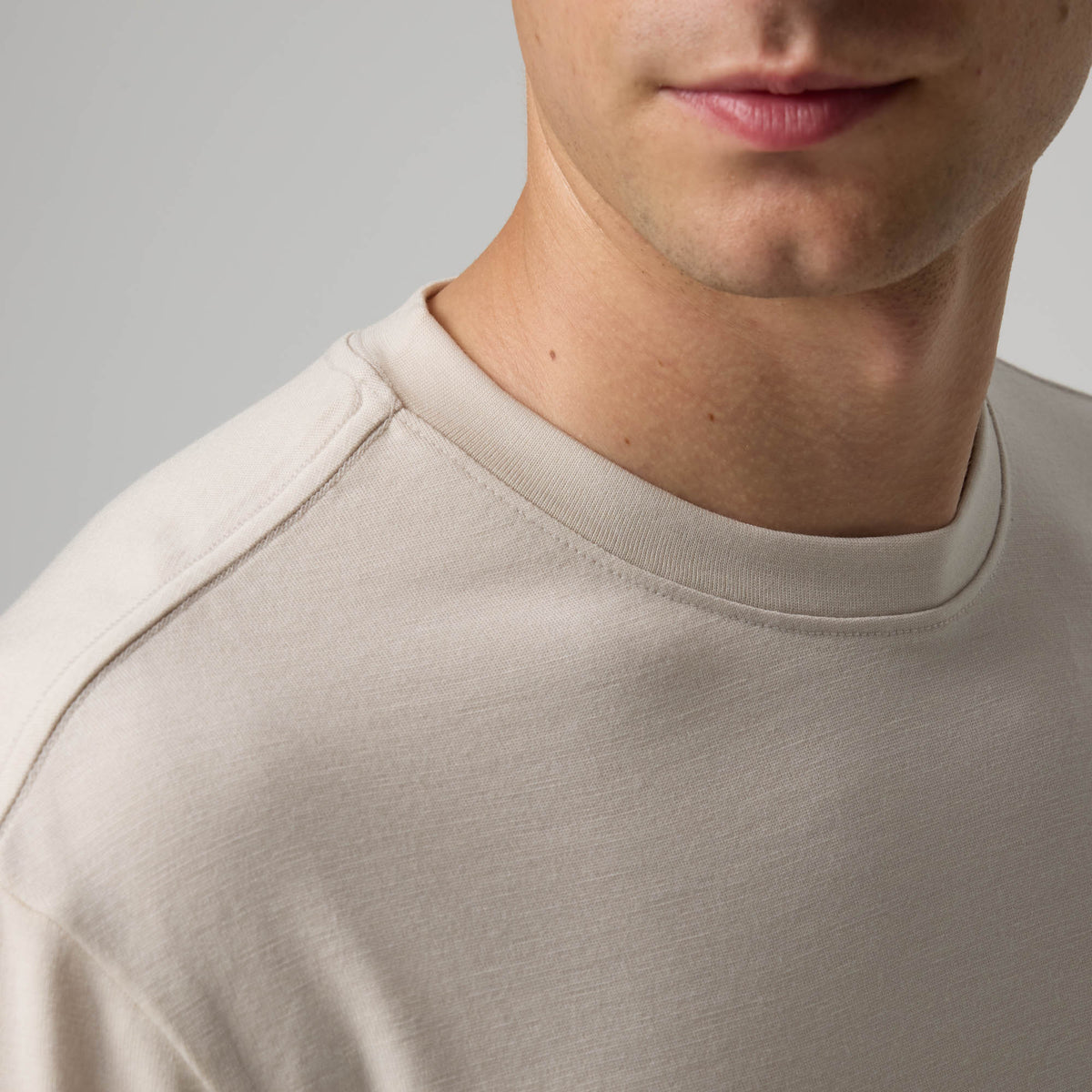 Heavyweight Boxy Crew Neck Tee