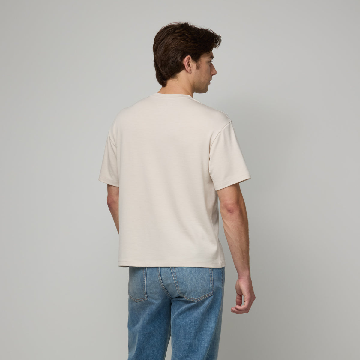 Heavyweight Boxy Crew Neck Tee