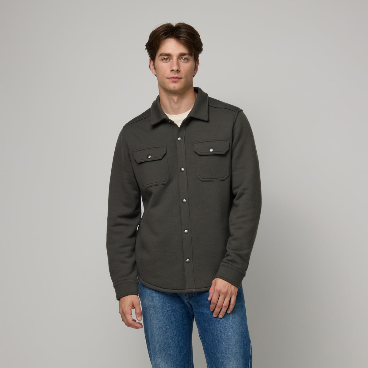 model-spec:Tristen is 6'2", and wears a size M