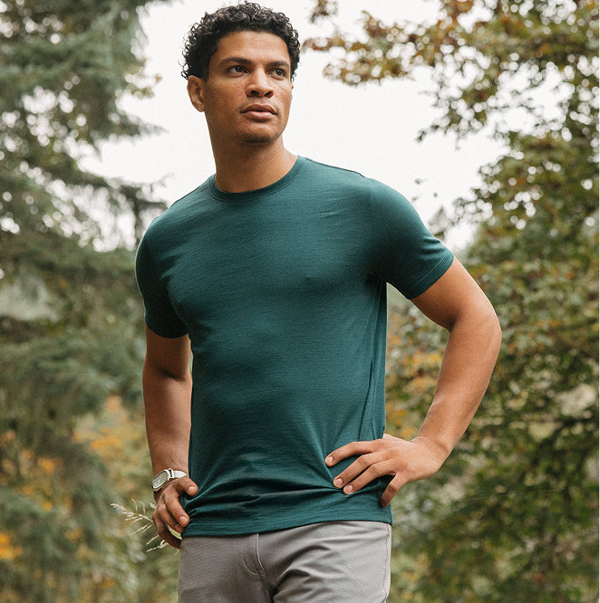 Merino Wool T-Shirts, Henleys & Polos | Wool&Prince