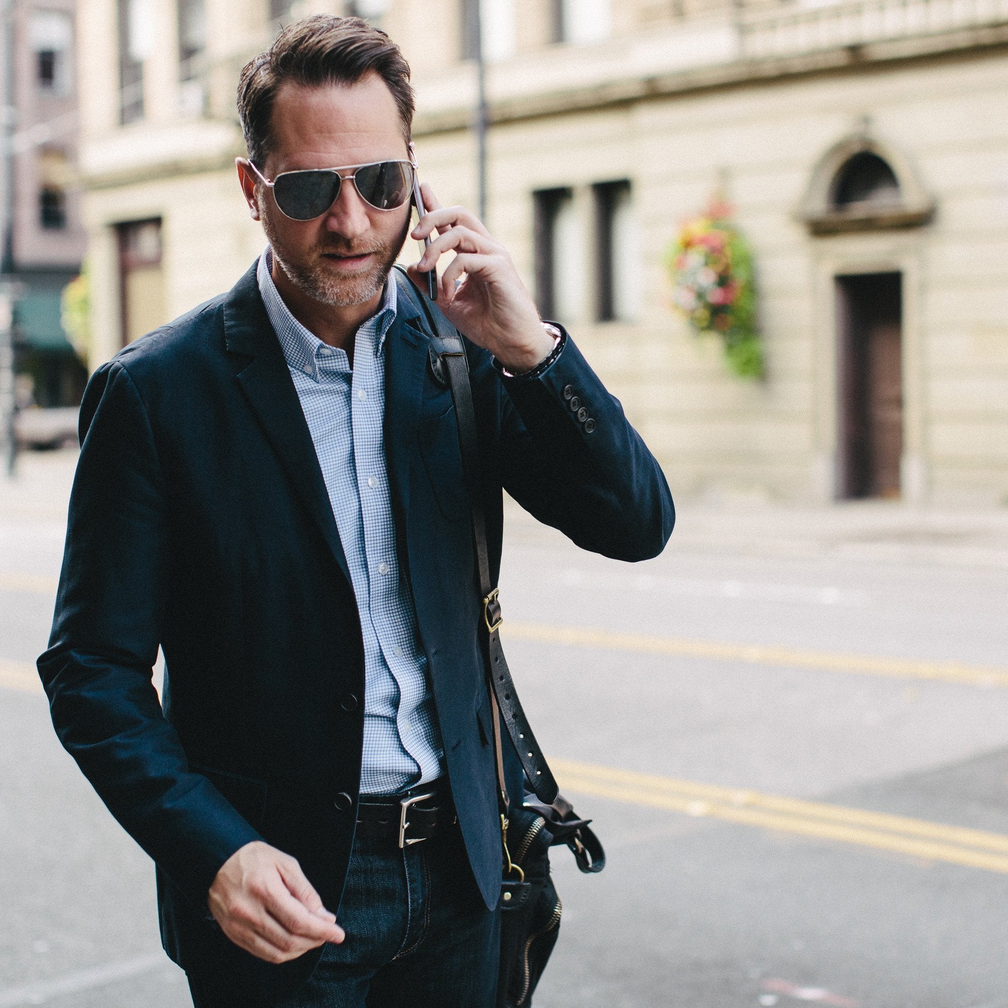 Merino Wool Button-Down Shirt