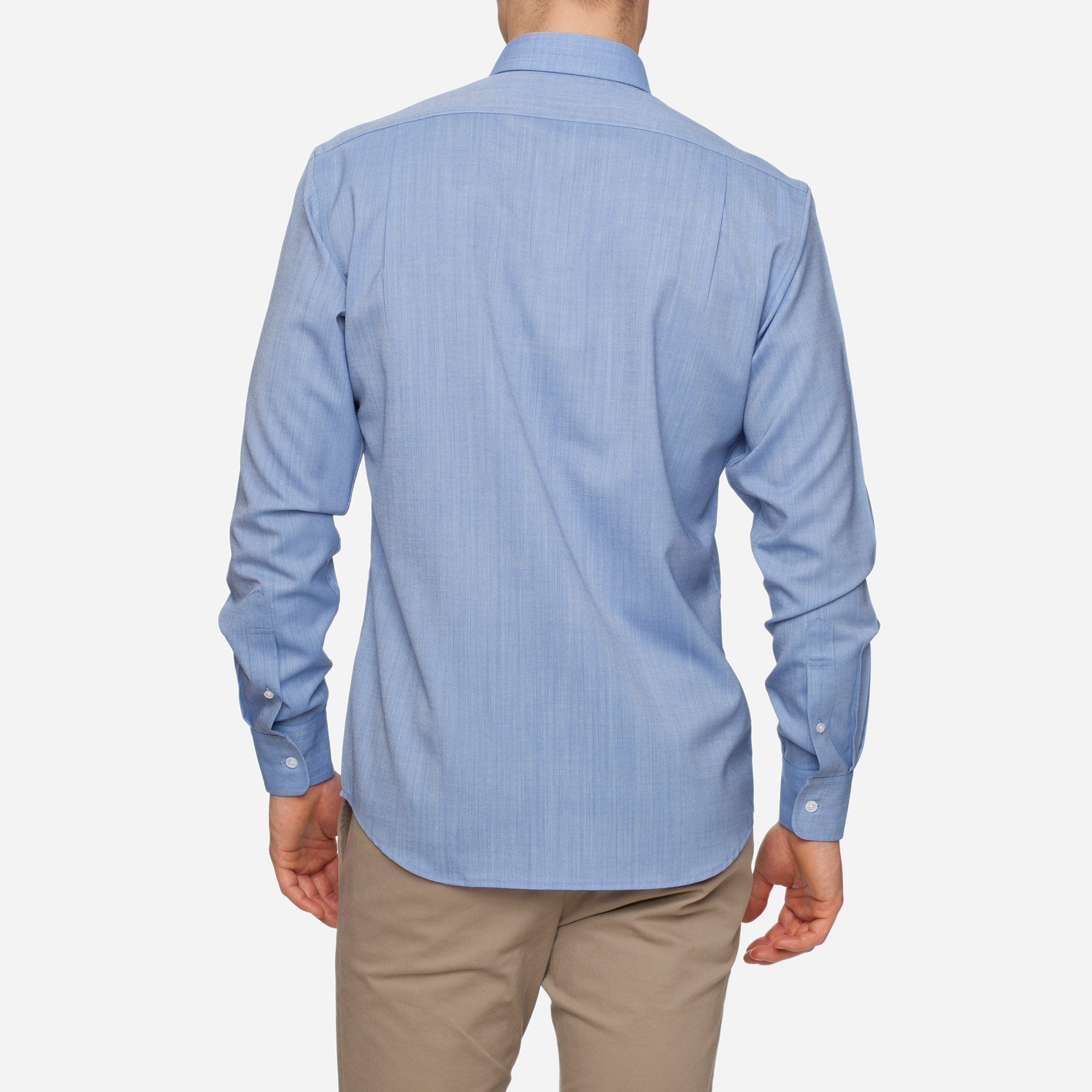 Merino Wool Dress Shirt | Blue Oxford Dress Shirts | Wool&Prince Merino Wool Dress Shirt | Blue Oxford Dress Shirts | Wool&Prince
