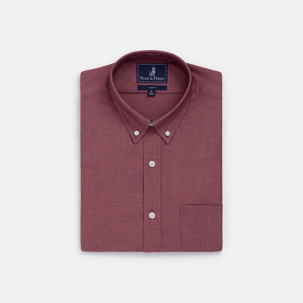 Merino Wool Button-Down Shirt