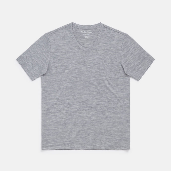 Merino Wool V-Neck T-Shirts | Wool&Prince