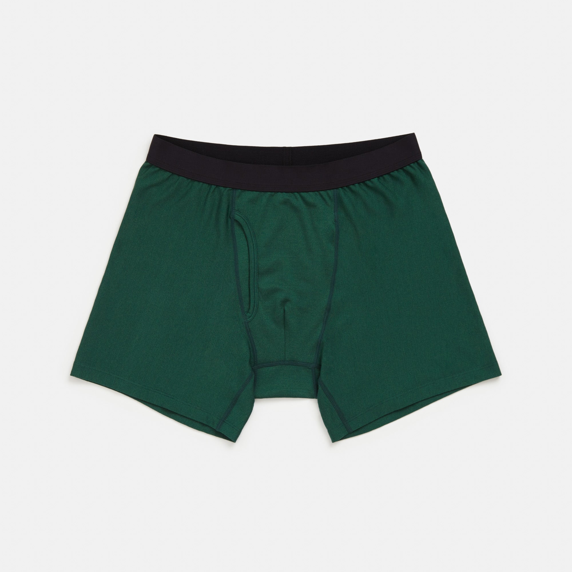 Merino Wool Boxer Briefs | Emerald | Wool&Prince