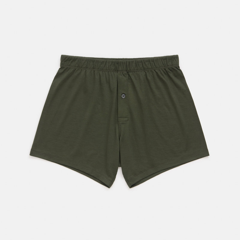 Wool&Prince | Knit Boxer (Legacy) - Forest night