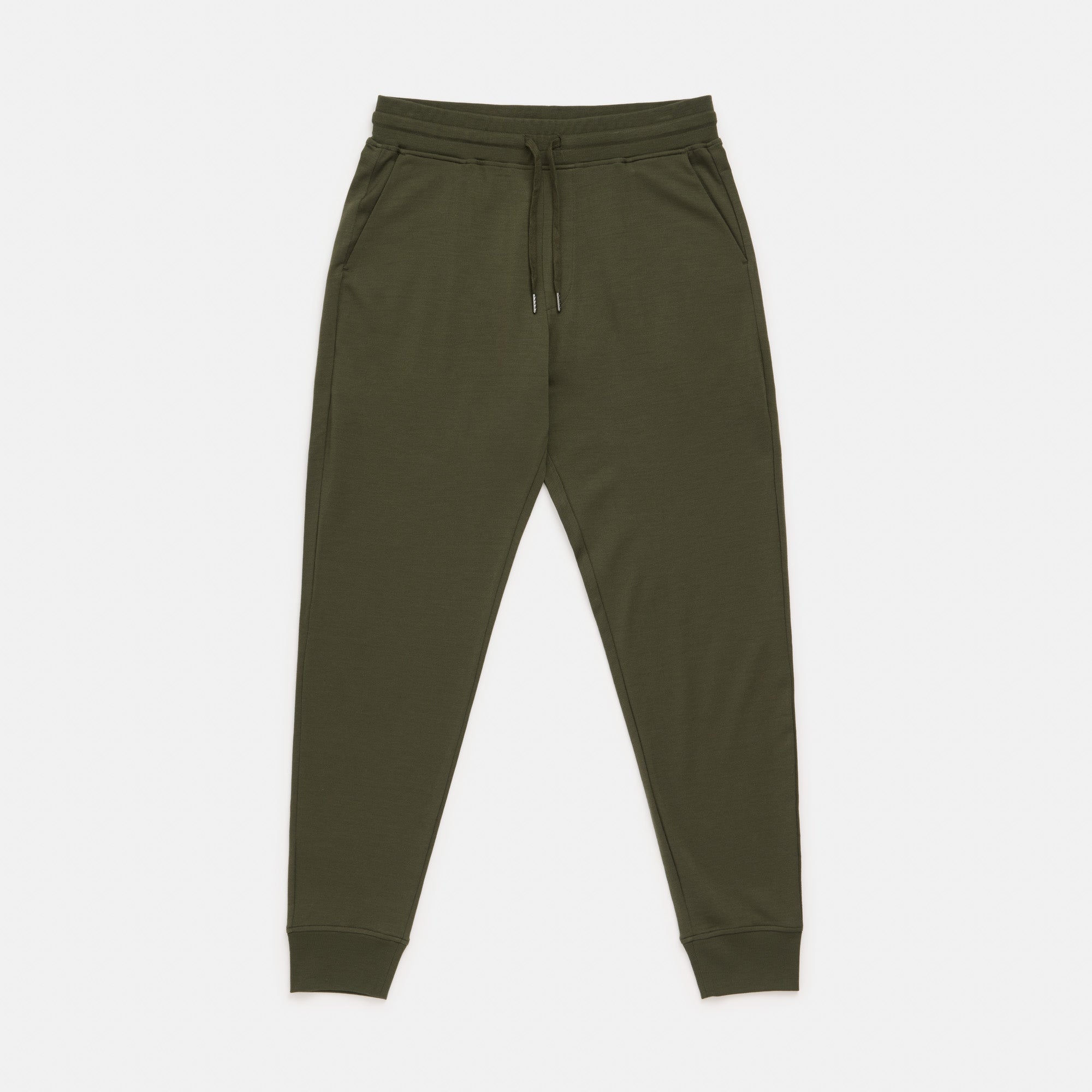 Merino Wool French Terry Sweatpant | Forest Night | Wool&Prince