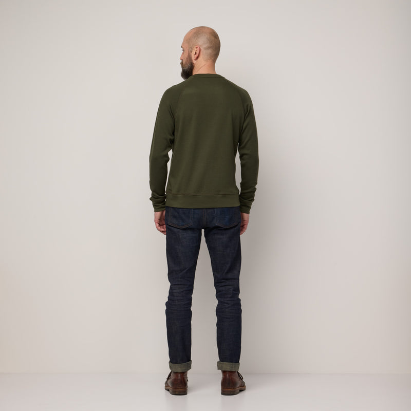 Wool&Prince | French Terry Sweatpant - Forest night